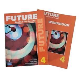 Future English for Results 4 Student Book Workbook CD Pearson Longman Set NEW
